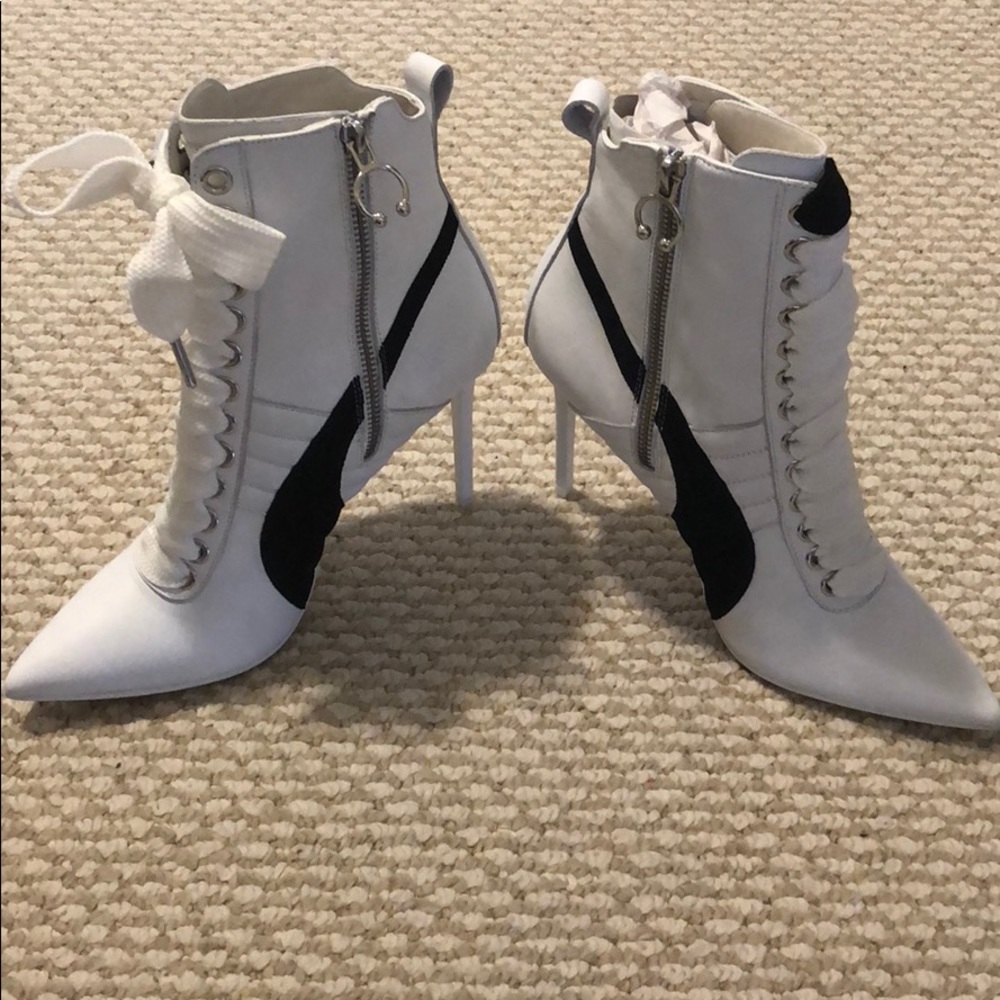 puma fenty high heel boots